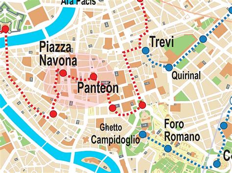 Mapa Turistico Roma