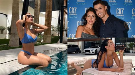 Cristiano Ronaldo S Girlfriend Georgina Rodriguez Posts Racy Bikini Pictures On Instagram As She