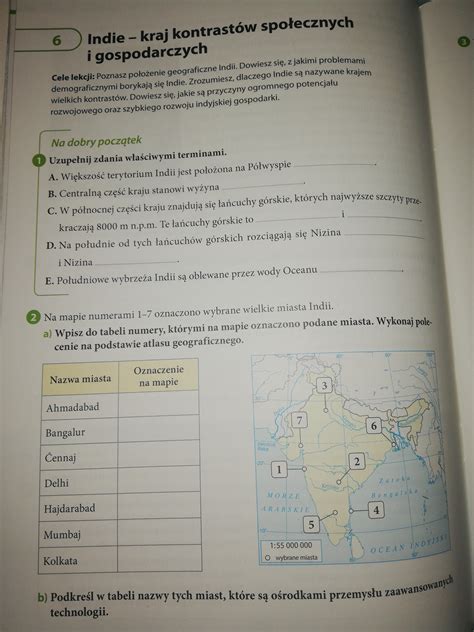 Geografia Nowa Era Klasa 7 - Ćwiczenia geografia klasa 8 strona 20 i 21 wydanie NOWA ERA NA JUTRO