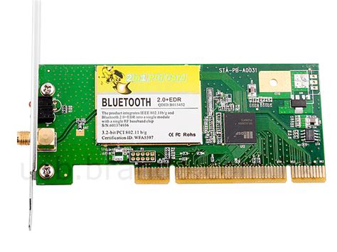 Maybe you would like to learn more about one of these? WiFi + Bluetooth 2-In-1 PCI Card