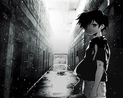 Sad Anime Boy Wallpapers Dark Boys Monochrome