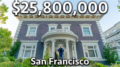 What 25800000 Buys You In San Francisco Mansion Tour Youtube