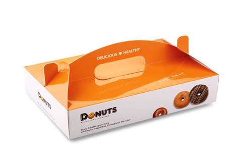 Printed Donut Boxes Creative Design Donut Packaging Box Across Uk