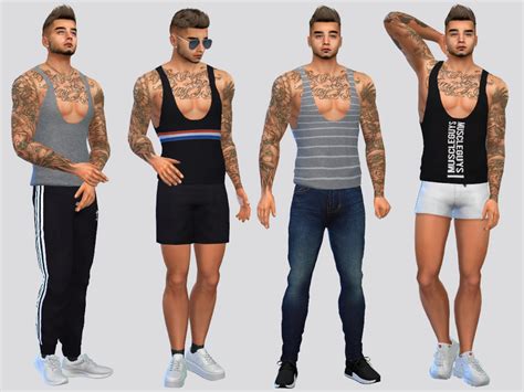 The Sims Resource Muscle Tank Top