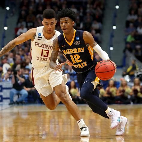 Video Ja Morant Honored As Murray State Retires His No 12 Jersey