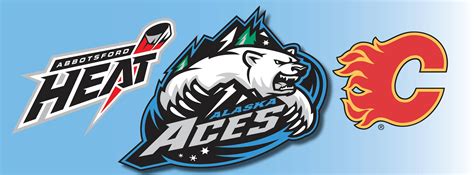 Affiliated Teams Alaska Aces Calgary Flames Cleveland Cavaliers Logo
