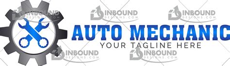 Premium Auto Mechanic Logo 2 Inbound Designs