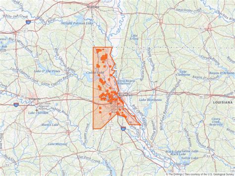 Oil And Gas In Caddo County Louisiana The Drillings™