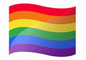 rainbow flag LGBT symbol 533135 Vector Art at Vecteezy