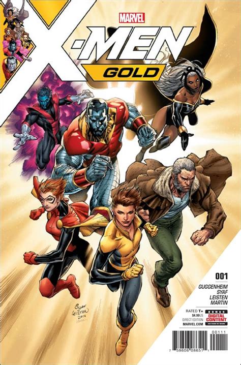 X Men Gold 1 A Jun 2017 Comic Book By Marvel