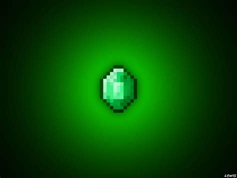 Minecraft Emerald Wallpapers Top Free Minecraft Emerald Backgrounds