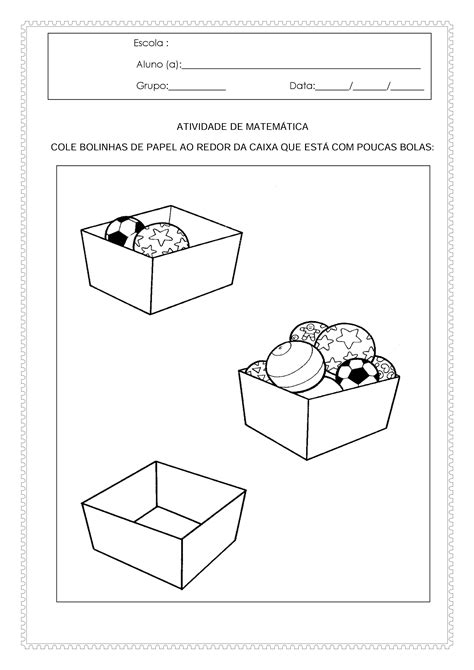 Atividades Para O Maternal 2 De Matemática E Linguagem