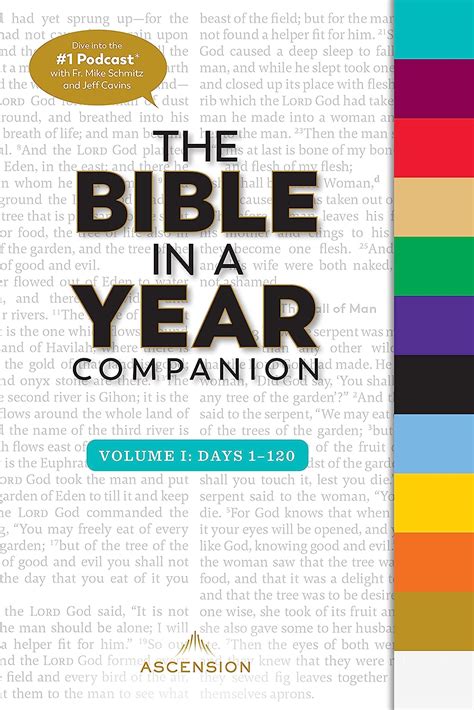 The Bible In A Year Companion Volume I Days 1 120 Fr Mike Schmitz
