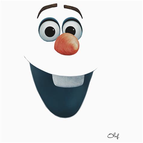 7 Best Images Of Large Olaf Face Printable Olaf Face Printable Olaf