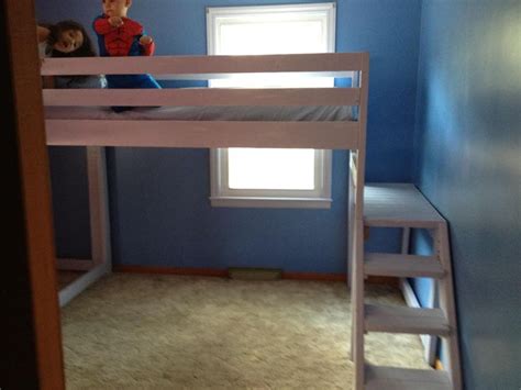 Such a metallic loft bed with a desk and a rest space will suit even a larger room. Pin on Gym