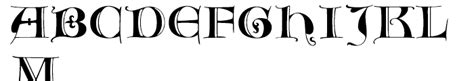 Goudy Text Lombardic Capitals Font What Font Is