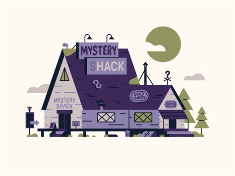 The Mystery Shack 🏡 By Jordan Jenkins On Dribbble