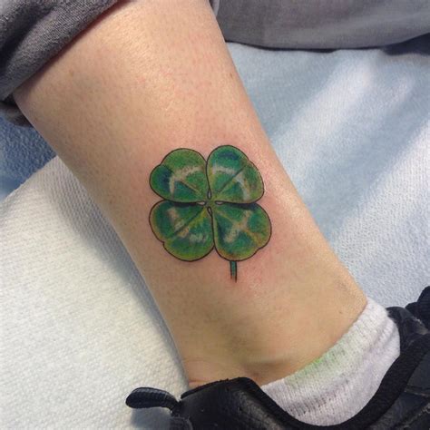 Celtic 4 Leaf Clover Tattoo Designs