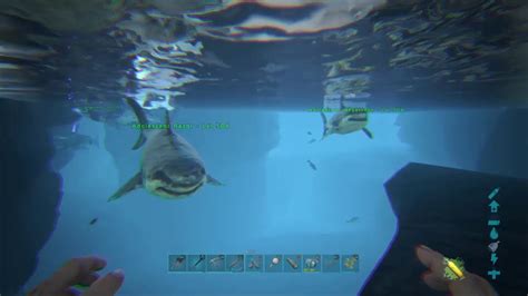 ARK Underwater Secret Cave Ragnarok YouTube