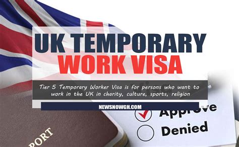 Uk Temporary Worker Visa Tier 5