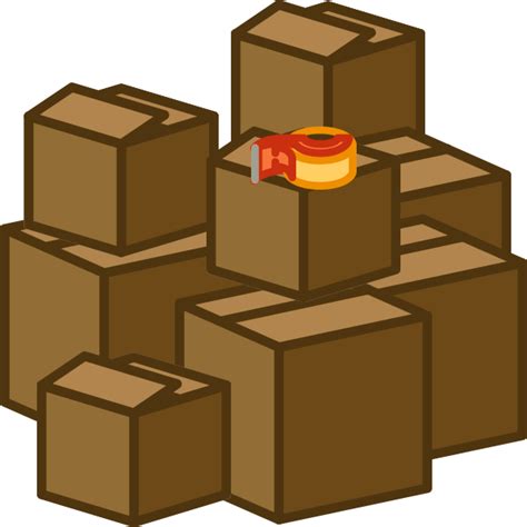 Moving Boxes Clipart Pile Of Boxes Png 600x600 Png Clipart