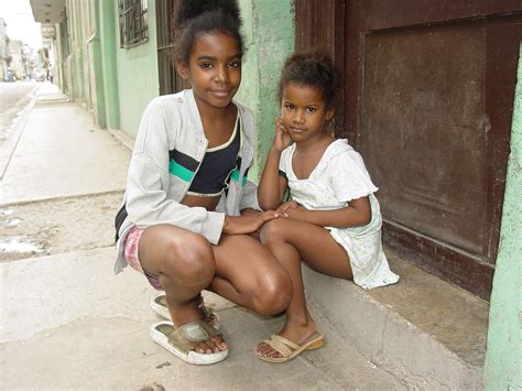 Girls On Street Habana Vieja Havana Cuba Adam Jones Flickr