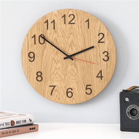 Stunning Simple Handmade Wooden Clock Nick James Design