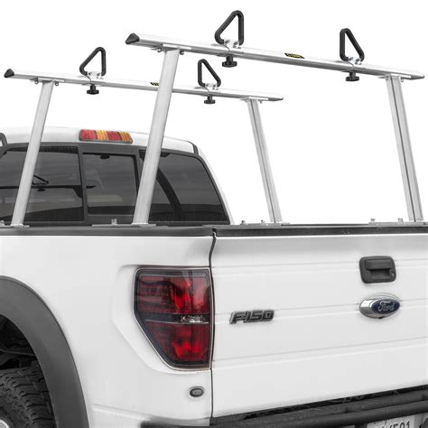 Adjustable Aluminum Pickup Truck Ladder Racks 1000lbs Universal Lumber