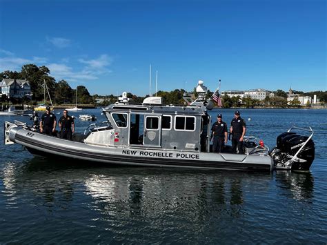 New Rochelle Police Department Adds New Harbor Unit Boat Talk Of The