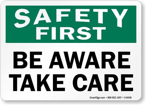 Safety First Signs Custom Safety First Signs