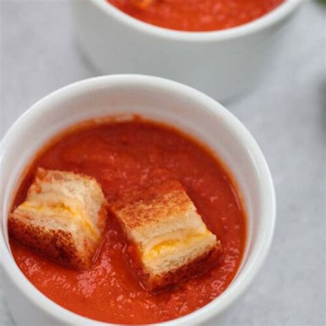 creamy tomato basil soup super creamy cooked by julie