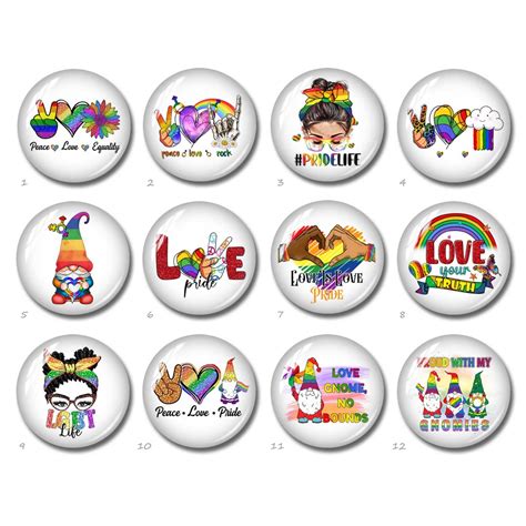 Lgbt Cabochon Gay Pride Image Round 10mm 12mm 14mm 16mm 20mm 25mm 40mm Glass Dome 10x14mm