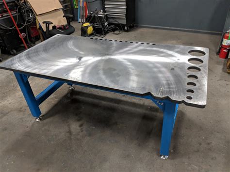 Custom Built Tig Welding Table Fab Division