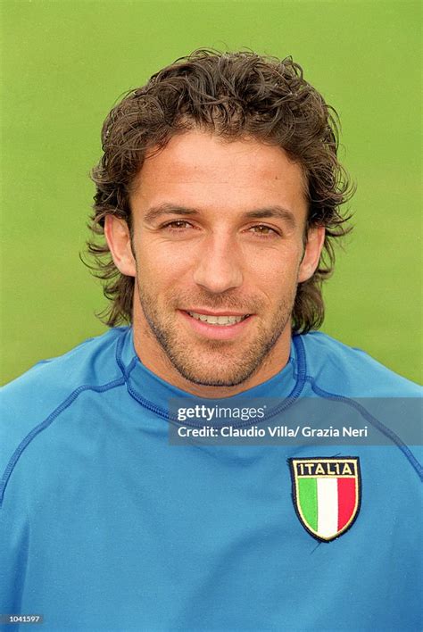 Headshot Of Alessandro Del Piero Of Italy During The Italian National