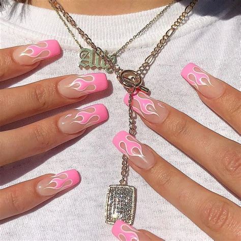 Uñas Aesthetic Que Querrás Llevar A Todos Lados Diseños De Uñas Rosas