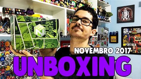 Unboxing Nerd Ao Cubo 31 HerÓis Novembro 2017 Youtube