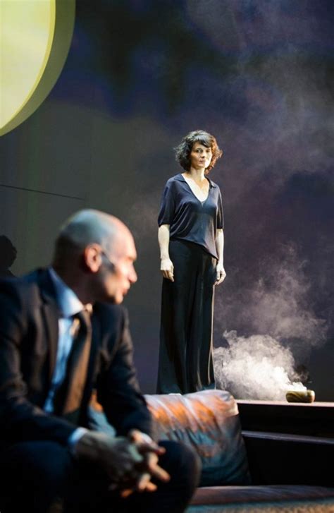 Patrick Okane And Juliette Binoche In Antigone Ivo Van Hove Scenography Theatre The English