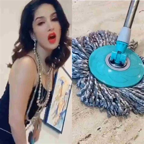 Lockdown Diaries Sunny Leone Forced To Mop The Floor The English