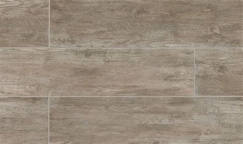 River Wood 8 In X 36 In Wood Look Porcelain Field Tile In Taupe 16