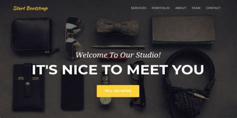 21 Free Bootstrap 4 Themes And Template﻿s