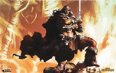 Conan Barbarian Wallpapers King Frazetta Frank Dark