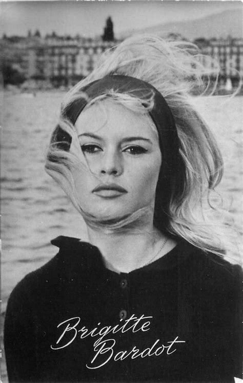 beautiful sexy brigitte bardot movie star actress 1960s postcard 9715 topics people other