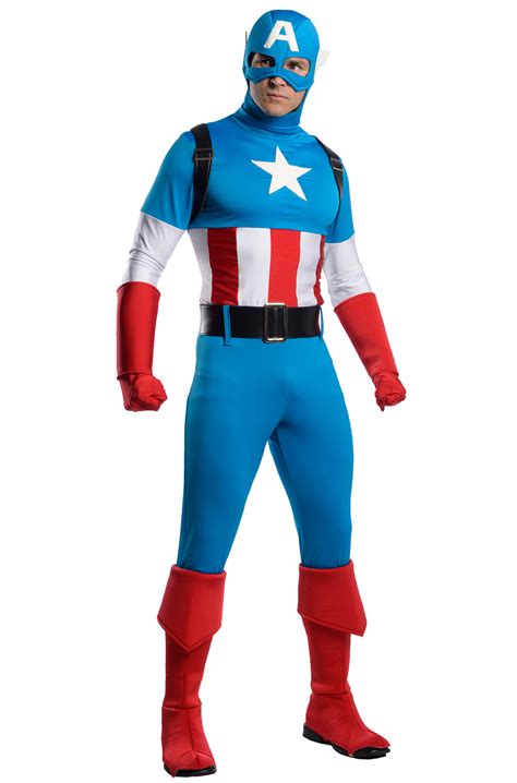 Captain America Adult Costume PureCostumes Com