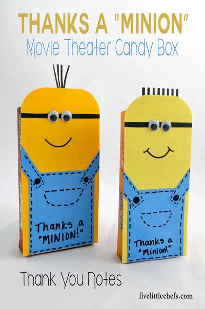 Maybe you would like to learn more about one of these? Minion Thank You Note | AllFreeKidsCrafts.com