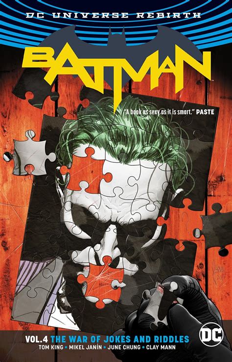 The war of jokes & riddles comes to an end, and we have an exclusive first look at batman #32. Comic Book Review - Batman Vol. 4: The War of Jokes and Riddles