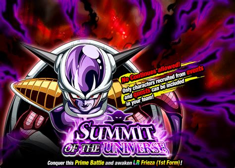 Summit Of The Universe Events Dbz Space Dokkan Battle Global