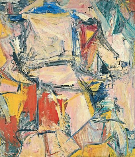 Interchange 1955 By Willem De Kooning Canvas Art Print Etsy