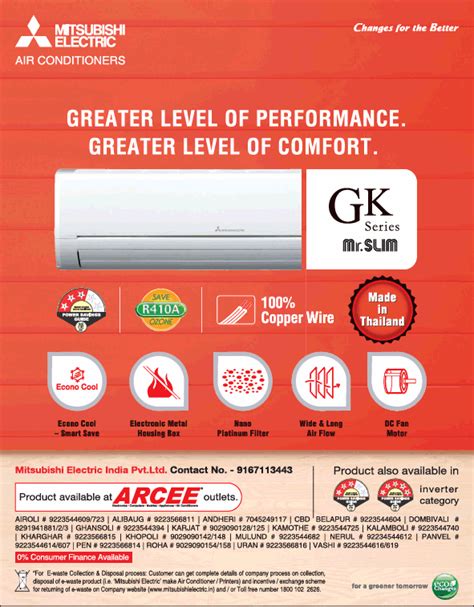 I'm very happy with my purchase and have recommended this to other family members out here in arizona to consider. Mitsubishi Electric Air Conditioners Greater Level Of ...