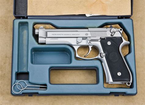 Beretta Model 92fs 9mm Double Action Semi Automatic Pistol Stainless
