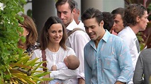 Pippa Middleton deja ver el rostro de su bebé por primera vez ...